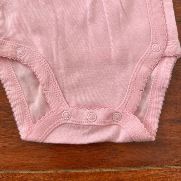 Carter’s Long-sleeve Pink Bodysuit 6 m - Picture 2 of 6